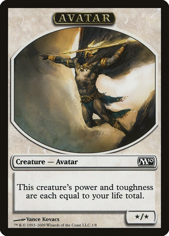 Image for Avatar Token (1) (M10) - Magic: The Gathering