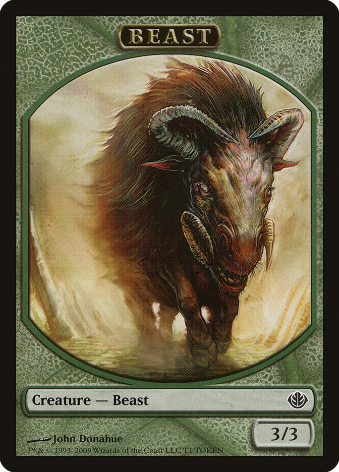 Image for Beast Token (3/3) (T1) (DDD) - Magic: The Gathering
