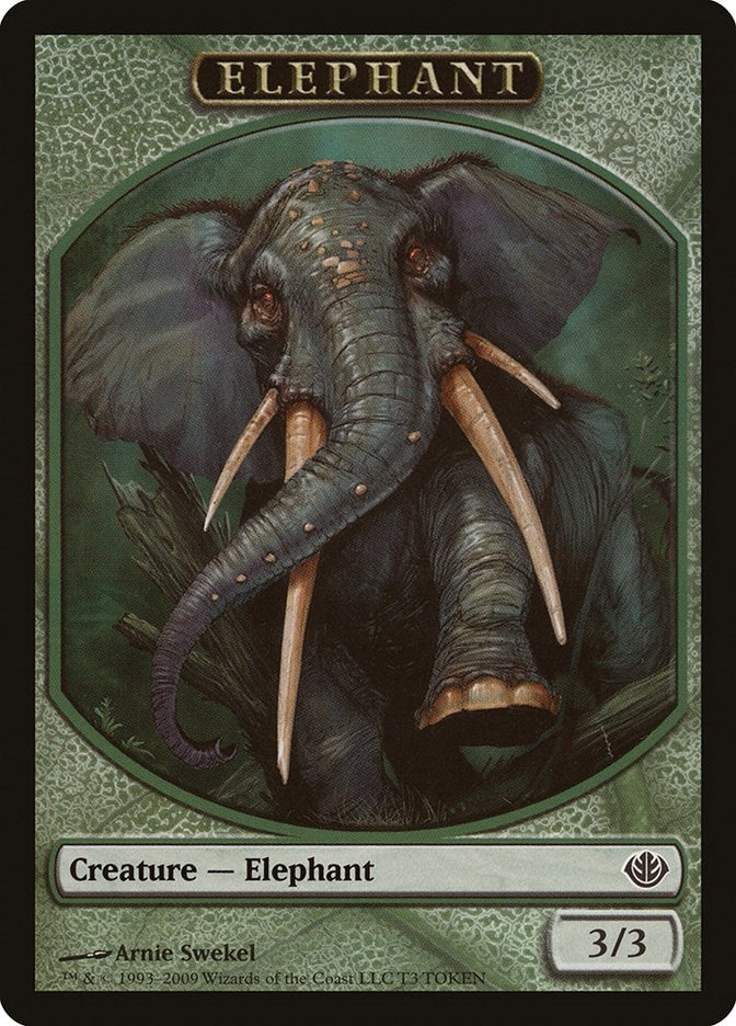 Image for Elephant Token (T3) (DDD) - Magic: The Gathering