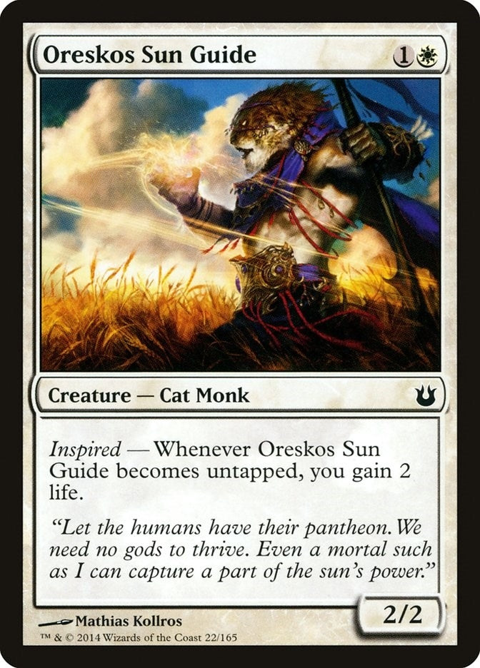 Image for Oreskos Sun Guide (22) (BNG) - Magic: The Gathering