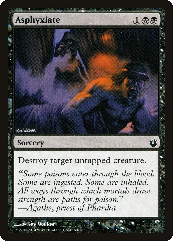 Image for Asphyxiate (60) (BNG) - Magic: The Gathering