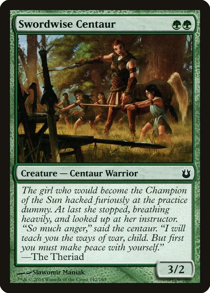 Image for Swordwise Centaur (142) (BNG) - Magic: The Gathering