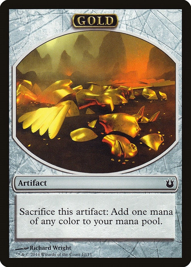 Image for Gold Token (10) (BNG) - Magic: The Gathering