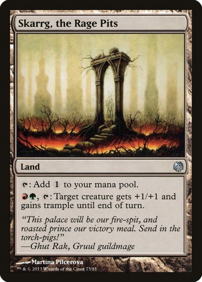 Image for Skarrg, the Rage Pits (73) (DDL) - Magic: The Gathering