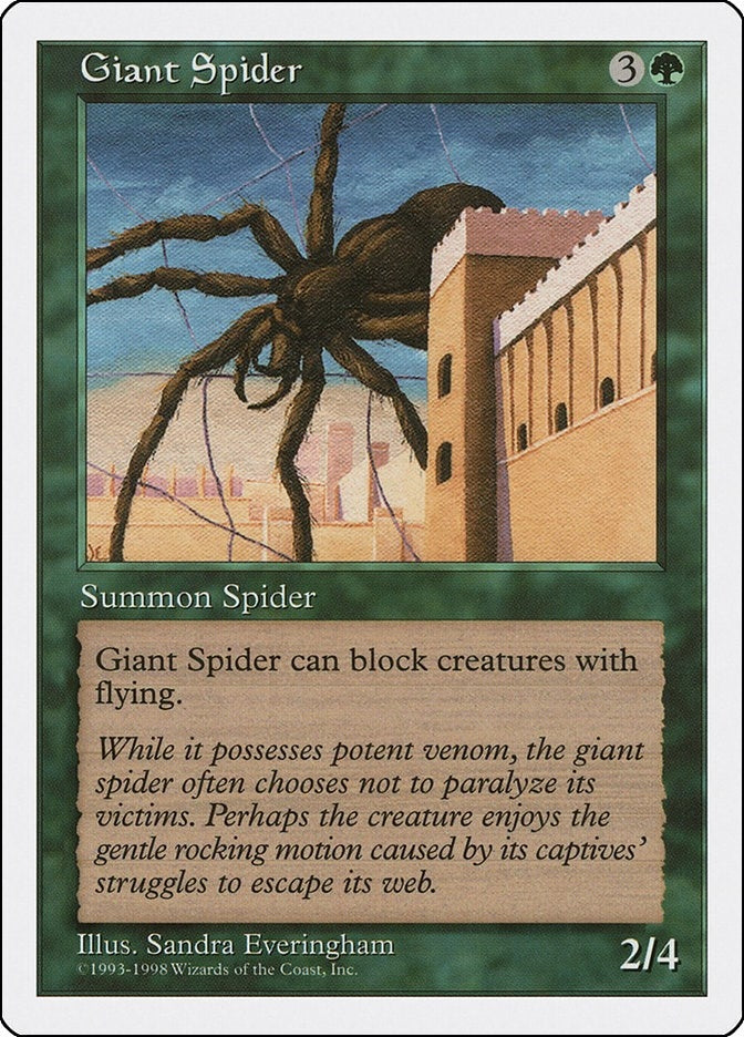 Image for Giant Spider (ATH) - Magic: The Gathering