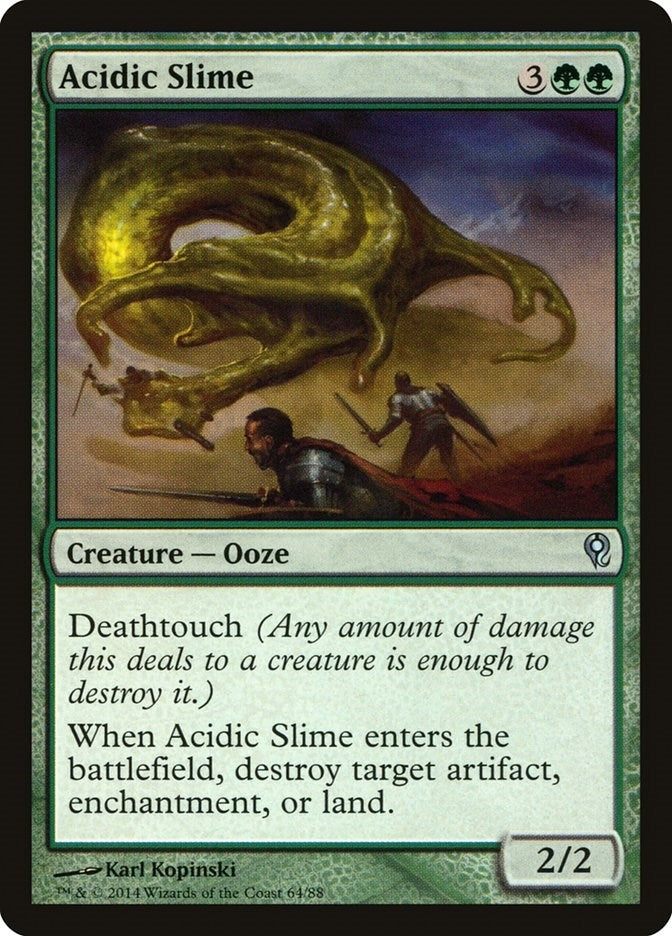 Image for Acidic Slime (64) (DDM) - Magic: The Gathering