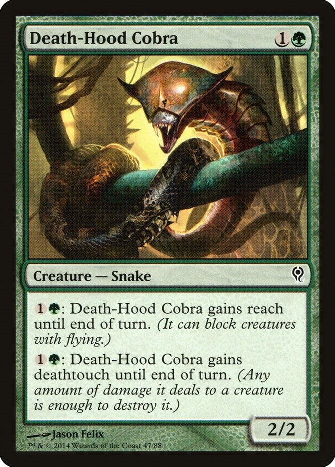 Image for Death-Hood Cobra (47) (DDM) - Magic: The Gathering