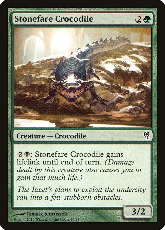 Image for Stonefare Crocodile (56) (DDM) - Magic: The Gathering