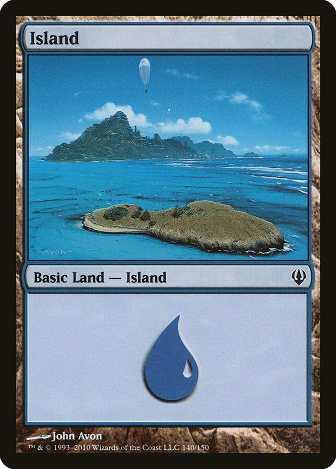Image for Island (140) (140) (ARC) - Magic: The Gathering