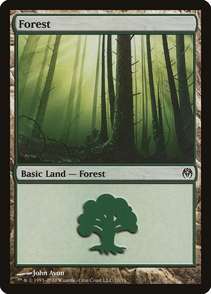 Image for Forest (70) (70) (DDE) - Magic: The Gathering