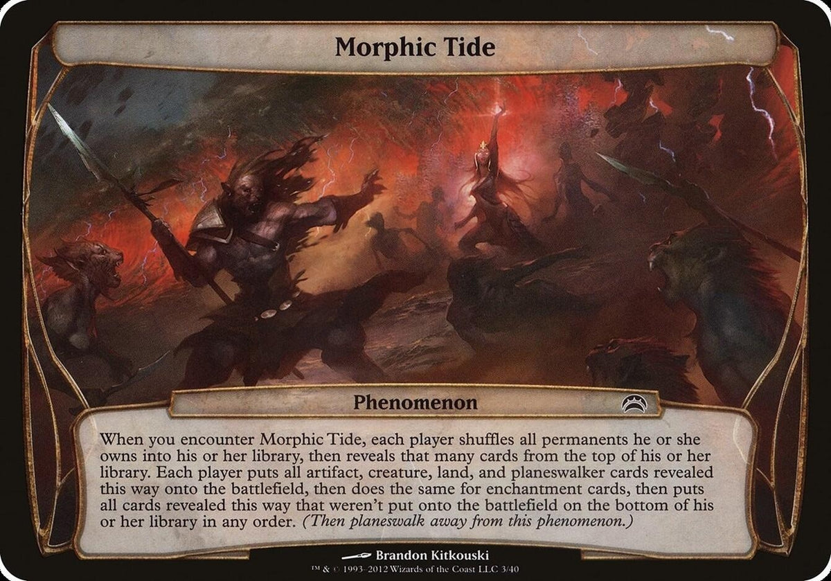 Image for Morphic Tide (Planechase 2012) (3) (OVER) - Magic: The Gathering