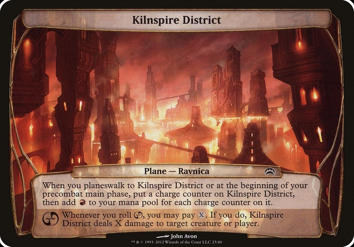 Image for Kilnspire District (Planechase 2012) (23) (OVER) - Magic: The Gathering