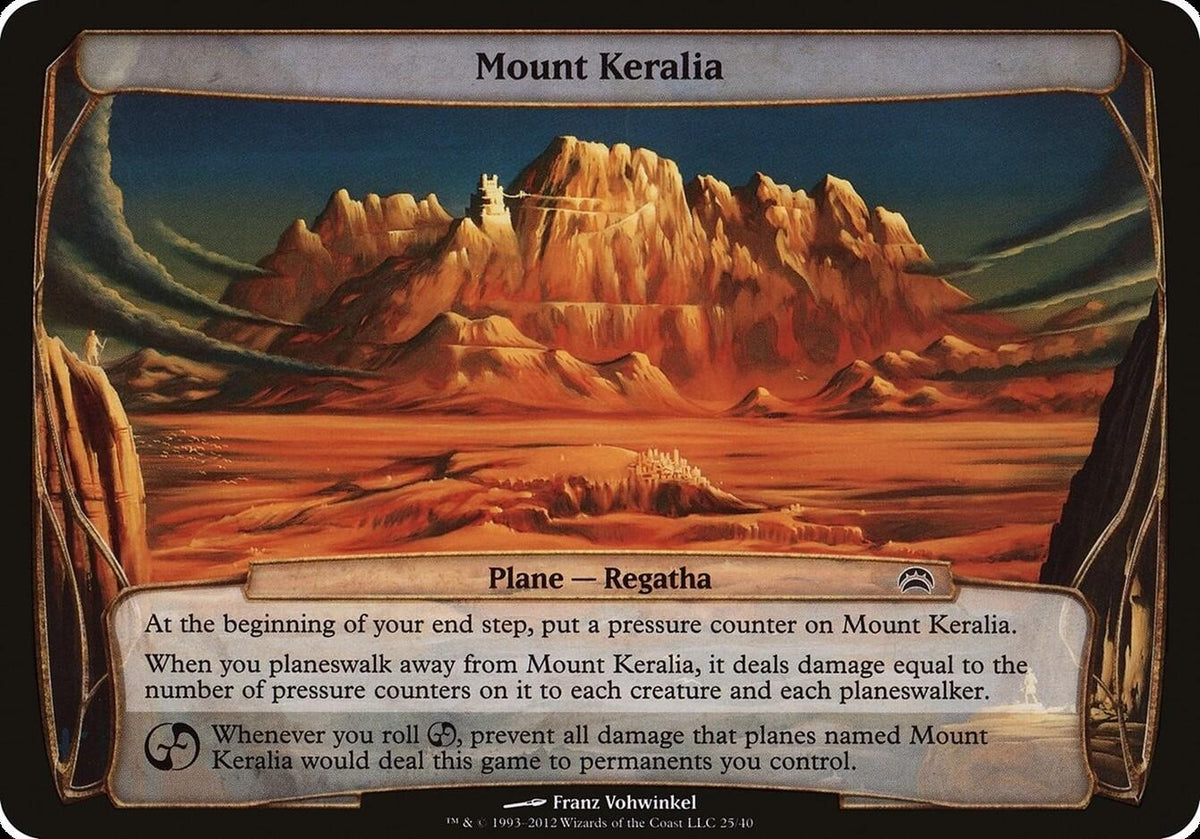 Image for Mount Keralia (Planechase 2012) (25) (OVER) - Magic: The Gathering