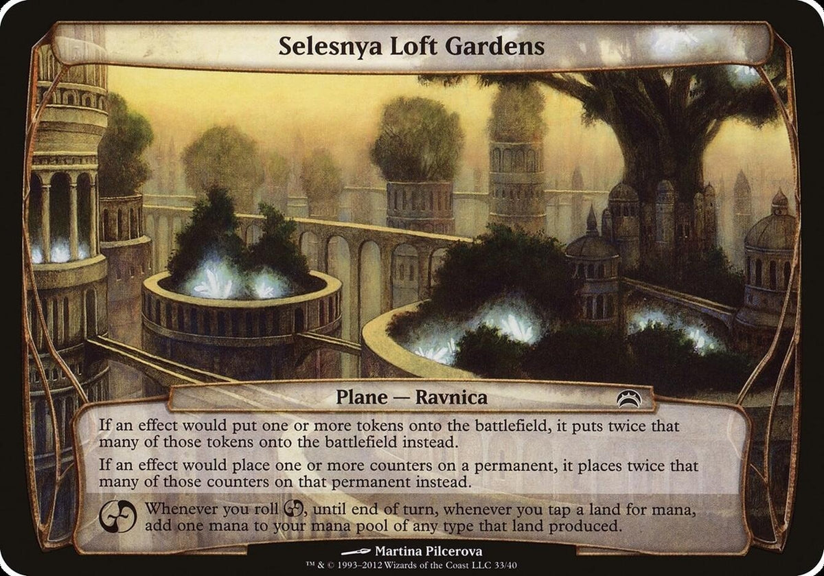 Image for Selesnya Loft Gardens (Planechase 2012) (33) (OVER) - Magic: The Gathering