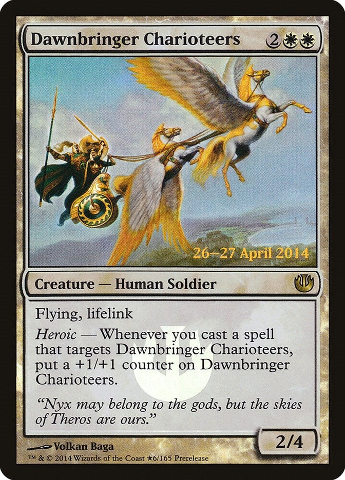 Image for Dawnbringer Charioteers (6) (PRE) - Magic: The Gathering