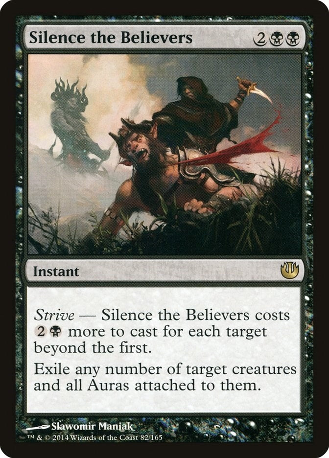 Image for Silence the Believers (82) (JOU) - Magic: The Gathering