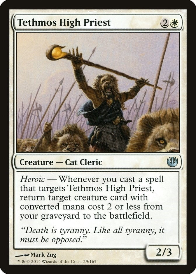 Image for Tethmos High Priest (29) (JOU) - Magic: The Gathering