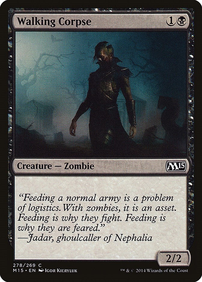 Image for Walking Corpse (278) (M15) - Magic: The Gathering