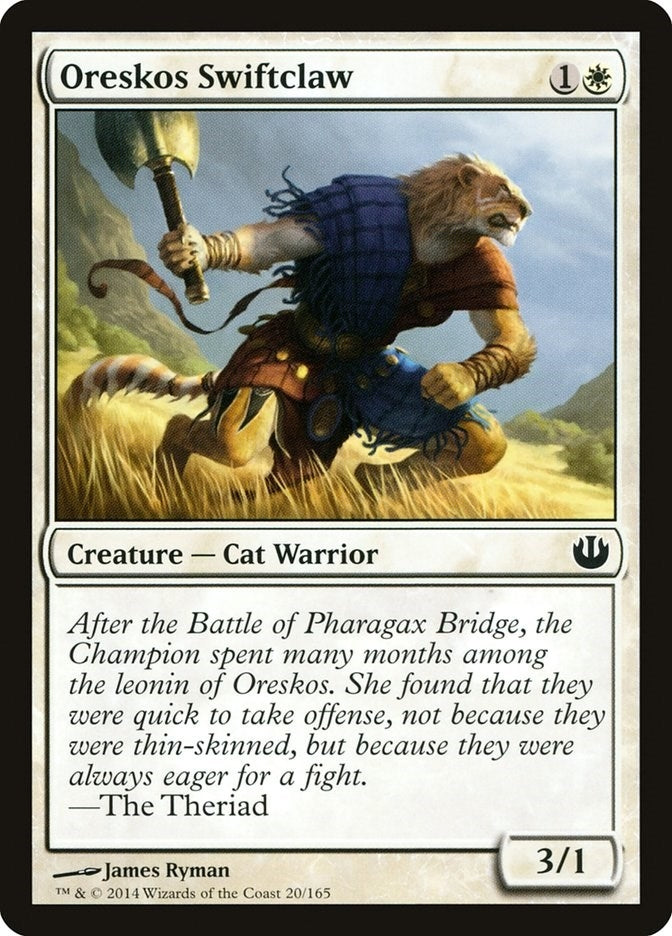 Image for Oreskos Swiftclaw (20) (JOU) - Magic: The Gathering