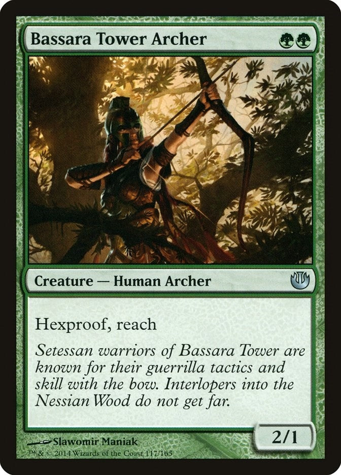 Image for Bassara Tower Archer (117) (JOU) - Magic: The Gathering