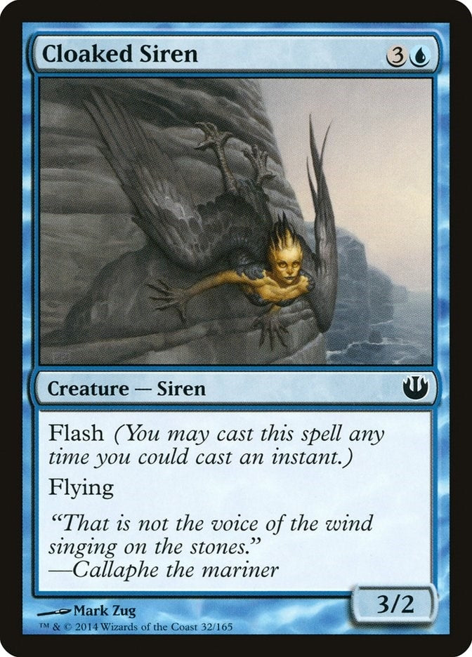 Image for Cloaked Siren (32) (JOU) - Magic: The Gathering
