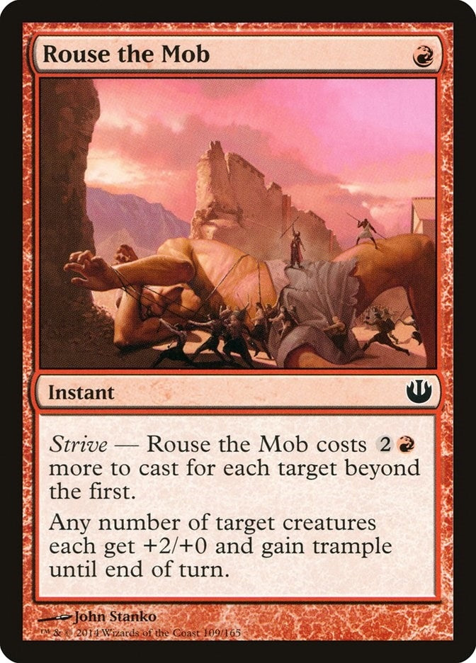 Image for Rouse the Mob (109) (JOU) - Magic: The Gathering