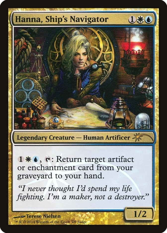 Image for Hanna, Ship's Navigator (5) (JDG) - Magic: The Gathering