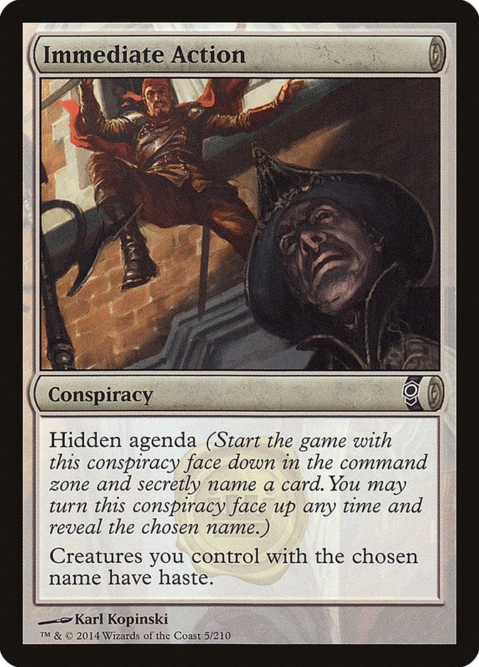 Image for Immediate Action (5) (CNS) - Magic: The Gathering