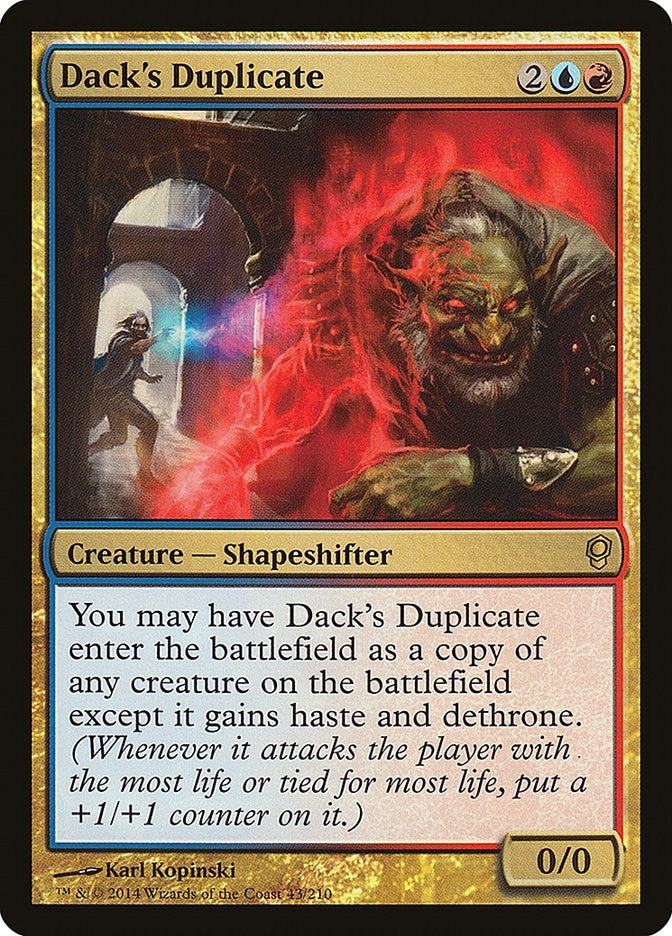 Image for Dack's Duplicate (43) (CNS) - Magic: The Gathering