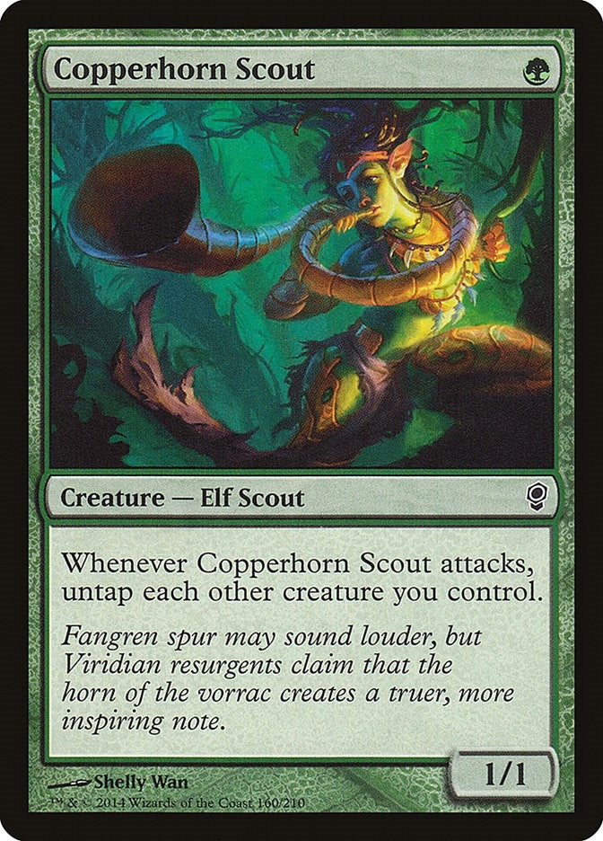 Image for Copperhorn Scout (160) (CNS) - Magic: The Gathering