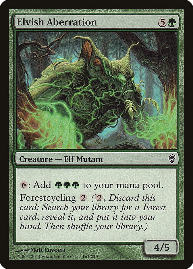 Image for Elvish Aberration (163) (CNS) - Magic: The Gathering
