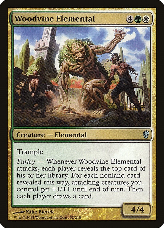 Image for Woodvine Elemental (52) (CNS) - Magic: The Gathering