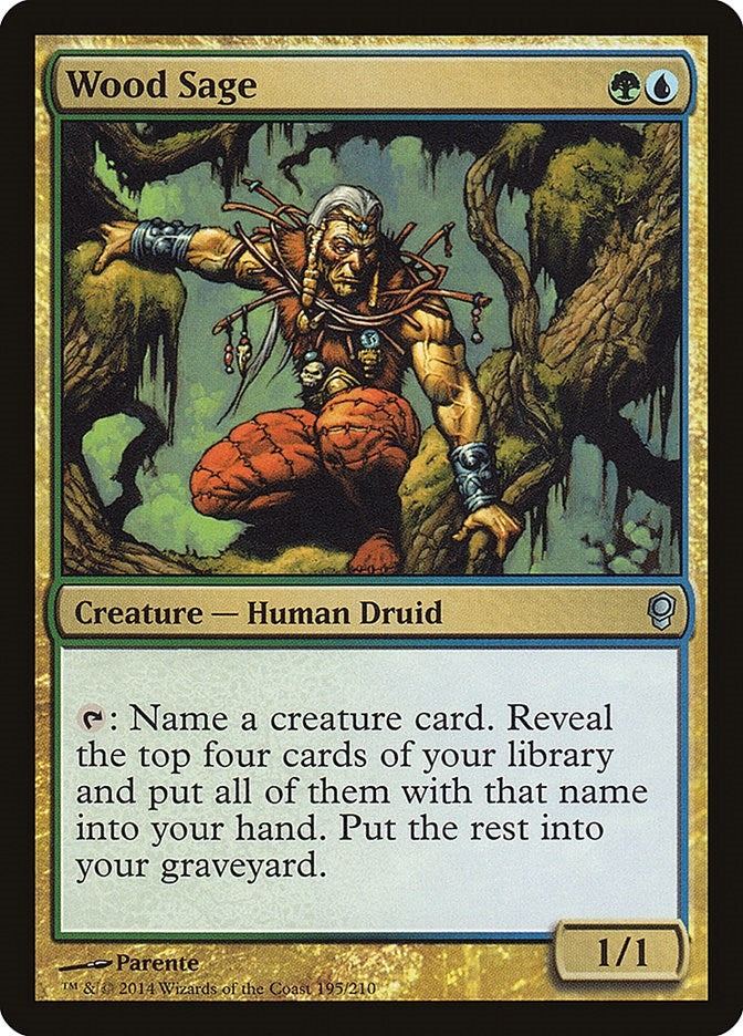 Image for Wood Sage (195) (CNS) - Magic: The Gathering