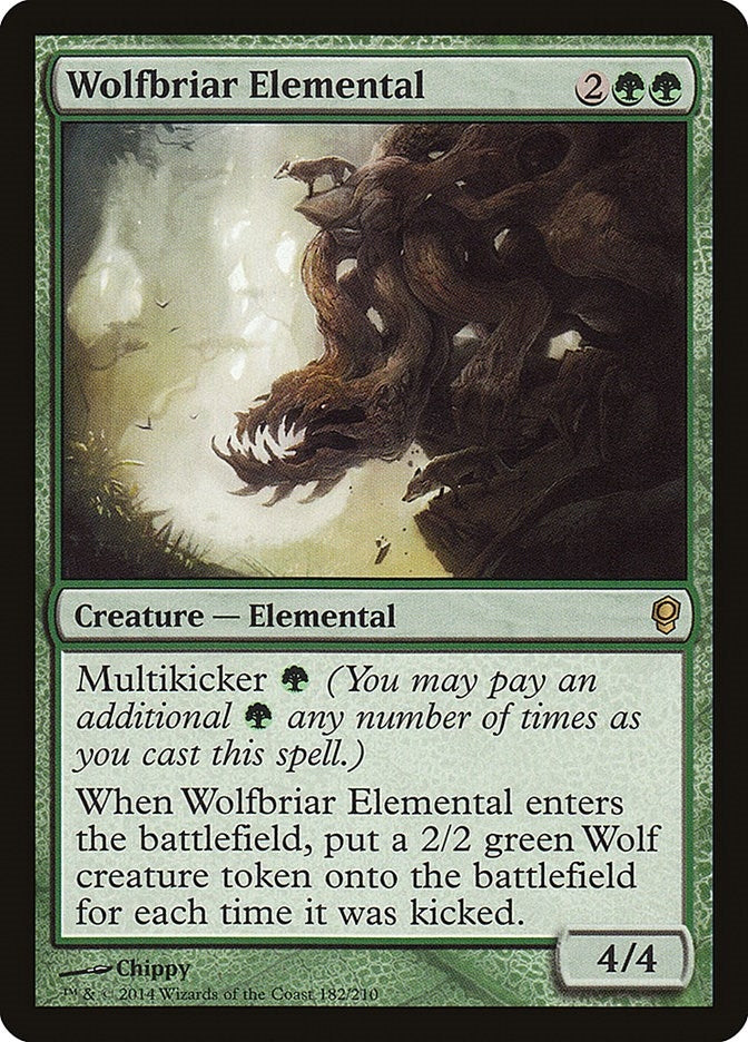 Image for Wolfbriar Elemental (182) (CNS) - Magic: The Gathering