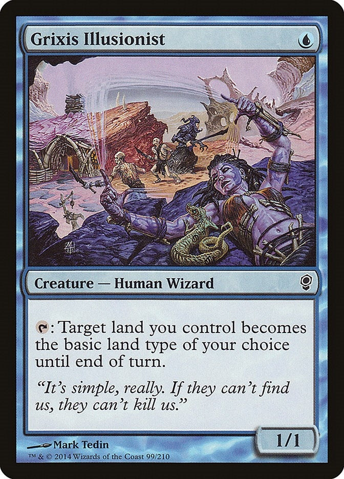 Image for Grixis Illusionist (99) (CNS) - Magic: The Gathering