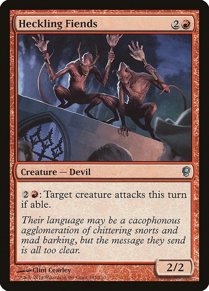 Image for Heckling Fiends (145) (CNS) - Magic: The Gathering