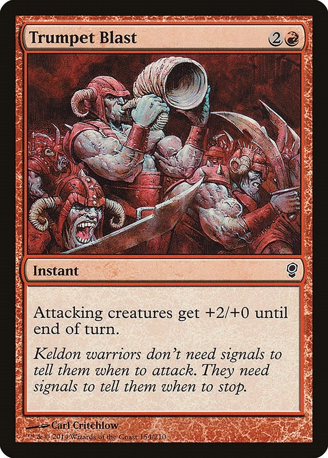 Image for Trumpet Blast (154) (CNS) - Magic: The Gathering