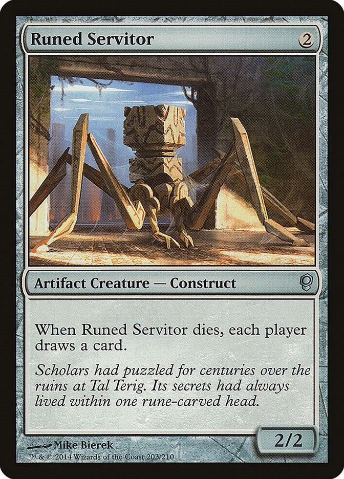 Image for Runed Servitor (203) (CNS) - Magic: The Gathering