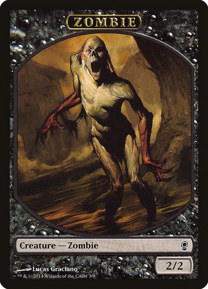 Image for Zombie Token (3) (CNS) - Magic: The Gathering