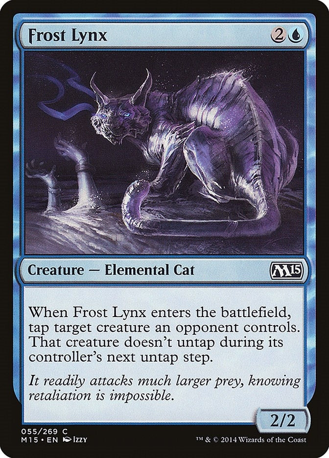Image for Frost Lynx (55) (M15) - Magic: The Gathering