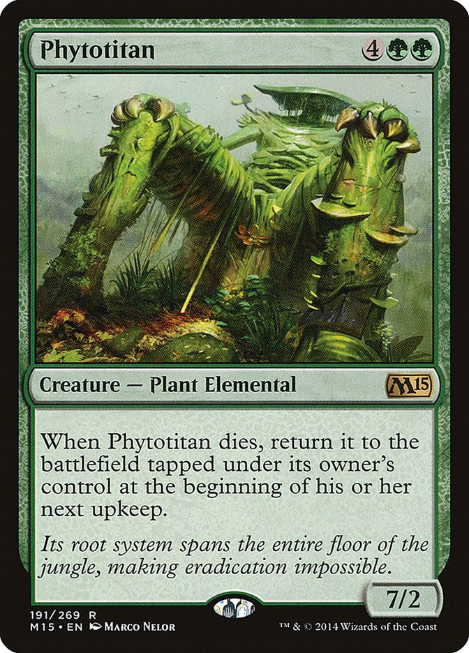 Image for Phytotitan (191) (M15) - Magic: The Gathering