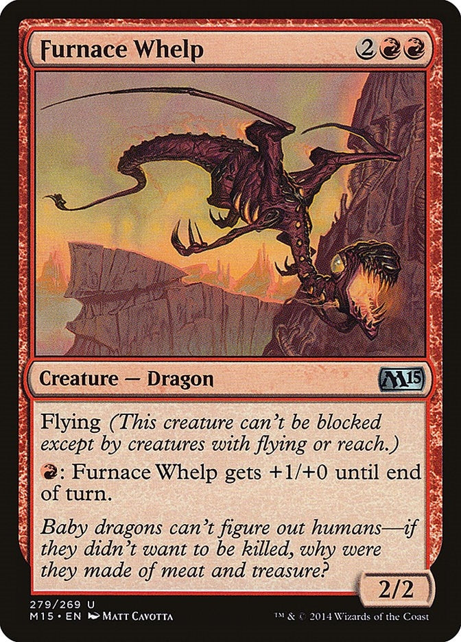 Image for Furnace Whelp (279) (M15) - Magic: The Gathering