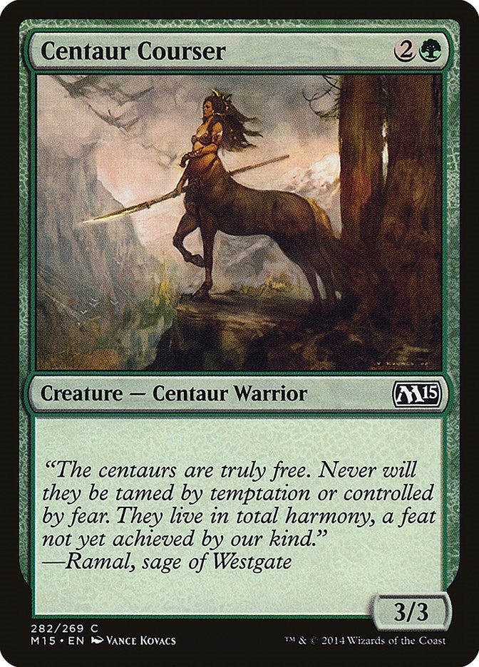 Image for Centaur Courser (282) (M15) - Magic: The Gathering