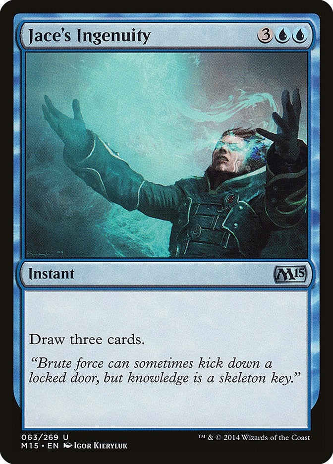 Image for Jace's Ingenuity (63) (M15) - Magic: The Gathering