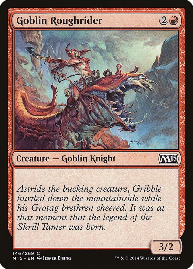 Image for Goblin Roughrider (146) (M15) - Magic: The Gathering