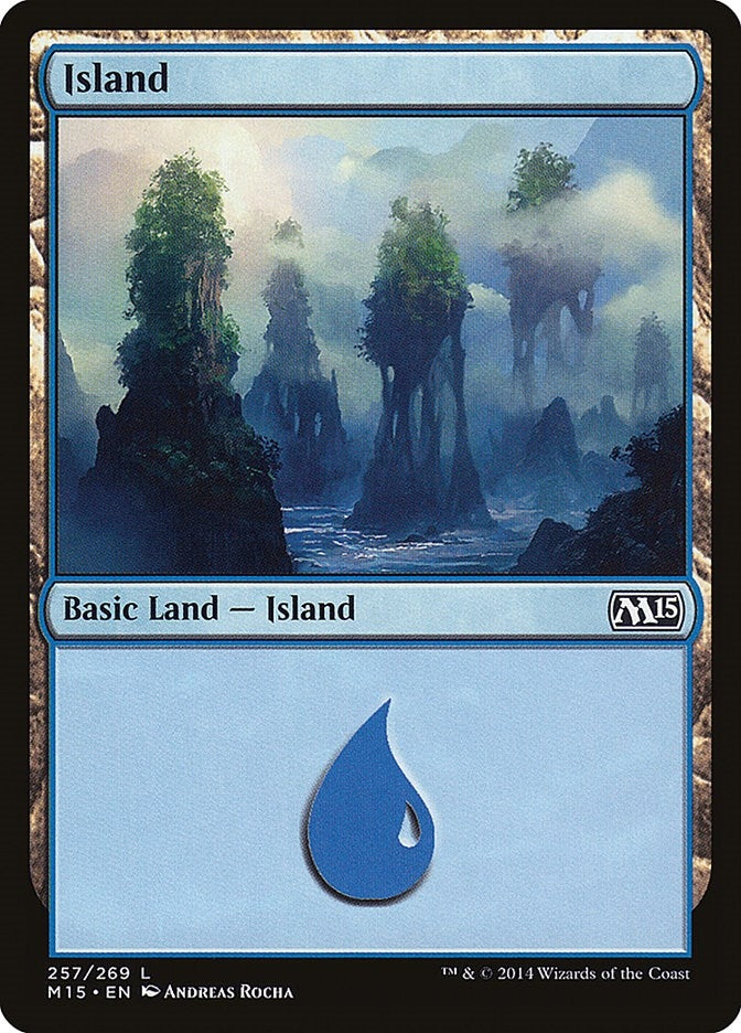 Image for Island (257) (257) (M15) - Magic: The Gathering