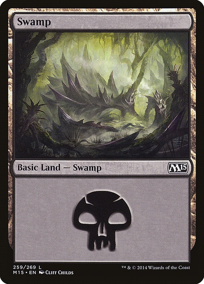 Image for Swamp (259) (259) (M15) - Magic: The Gathering