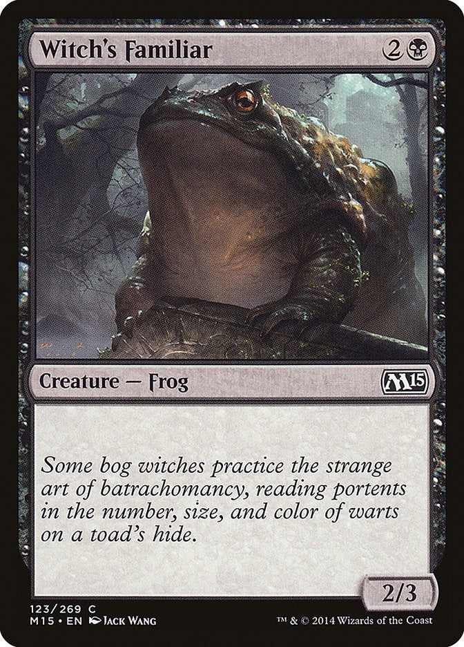 Image for Witch's Familiar (123) (M15) - Magic: The Gathering
