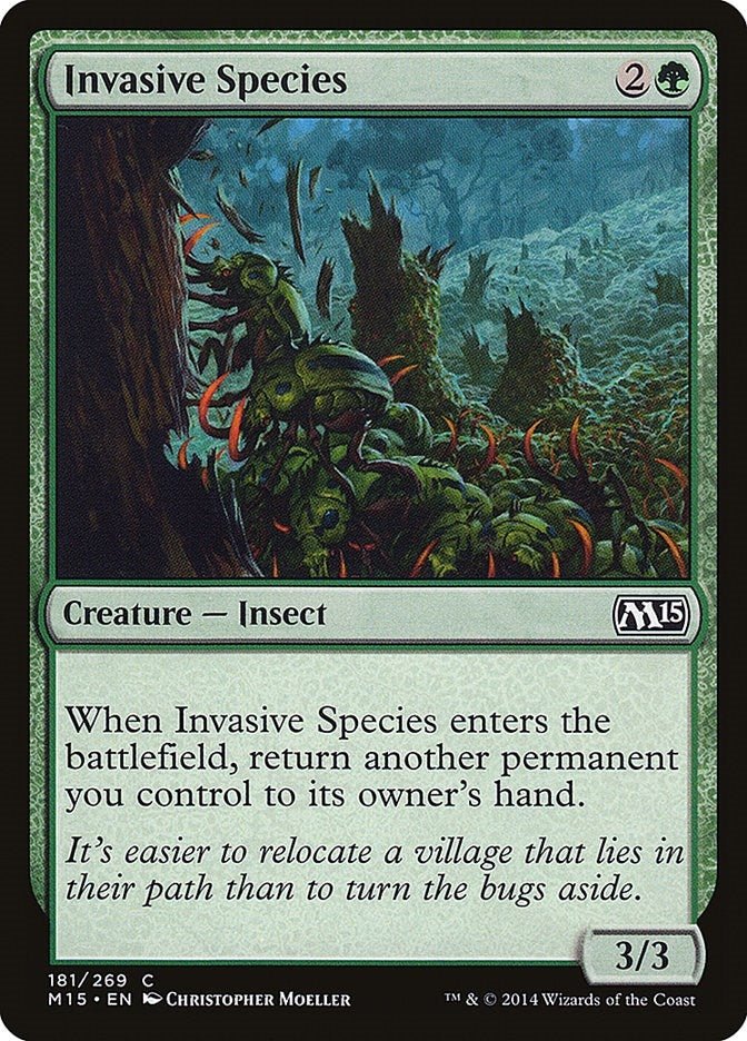 Image for Invasive Species (181) (M15) - Magic: The Gathering