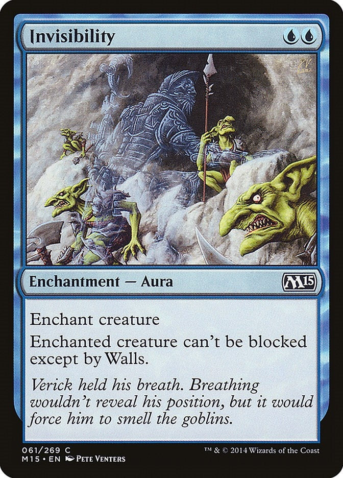 Image for Invisibility (61) (M15) - Magic: The Gathering